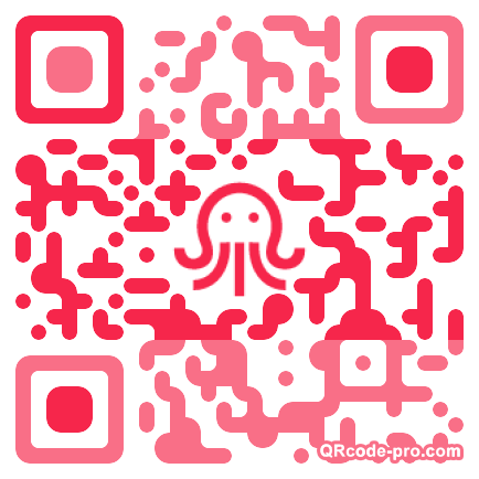 QR code with logo Nyr0