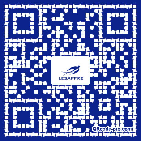 QR code with logo O800