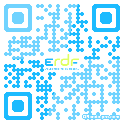 QR code with logo OFD0