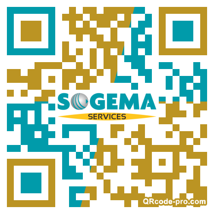 QR code with logo OFd0