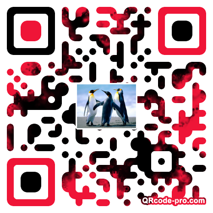 QR code with logo OMK0