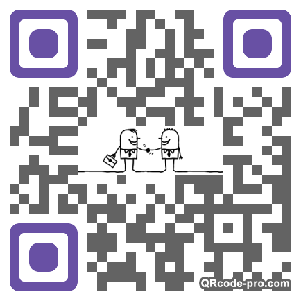 QR code with logo OR50