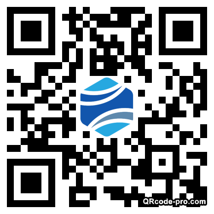 QR code with logo OrT0