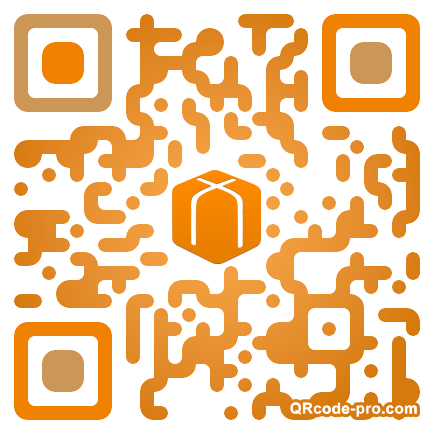 QR code with logo Oxb0