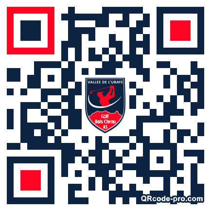 QR code with logo Oxp0