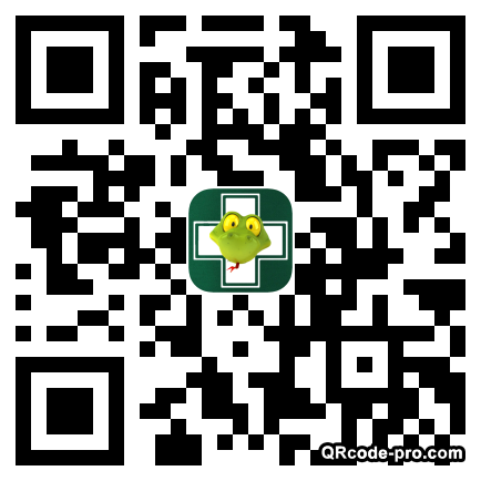 QR code with logo P630