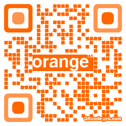 QR code with logo P7L0