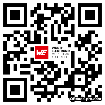 QR code with logo P820