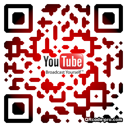 QR code with logo P9Z0