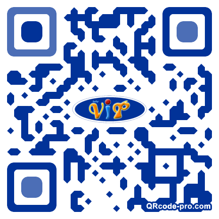QR code with logo PCD0