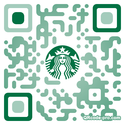 QR code with logo PG70