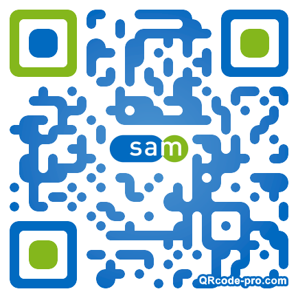 QR code with logo PHW0