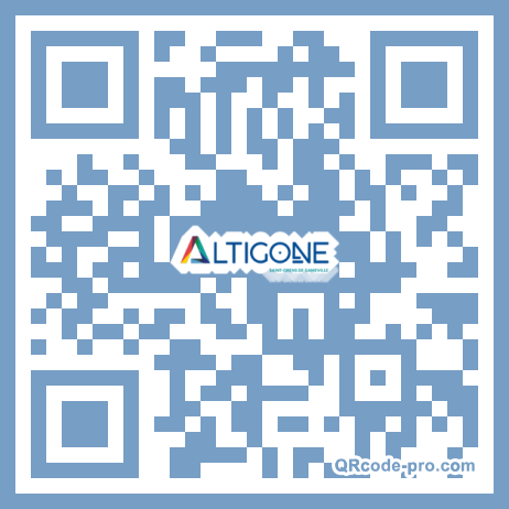 QR code with logo PHr0