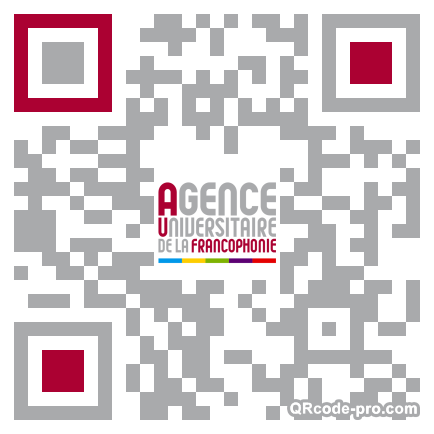 QR code with logo PJa0