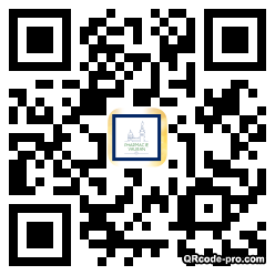 QR code with logo PUh0