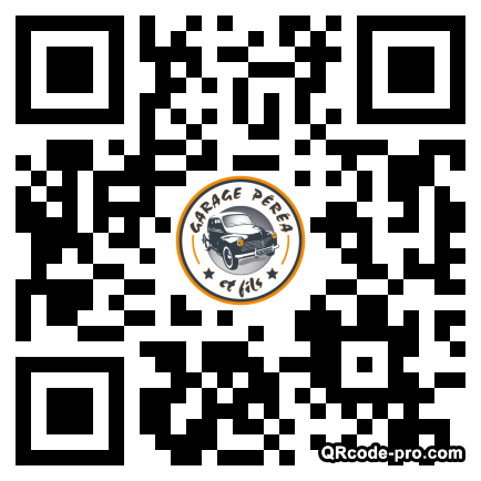 QR code with logo PWo0