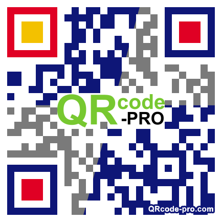 QR code with logo PYS0