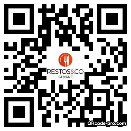 QR code with logo PYv0