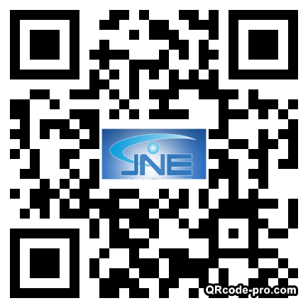 QR code with logo PZX0