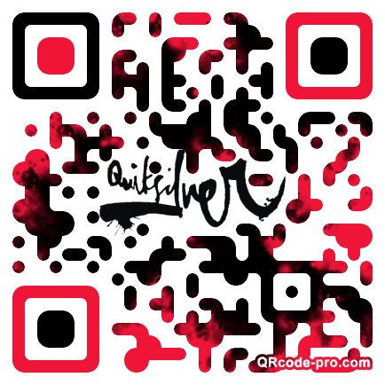 QR code with logo Pa10