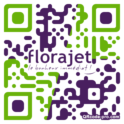 QR code with logo Pa30