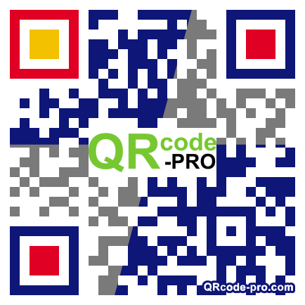 QR code with logo Pa40