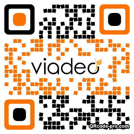 QR code with logo Pc70