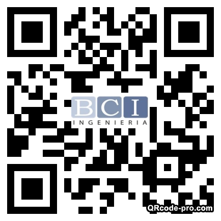 QR code with logo Pl90