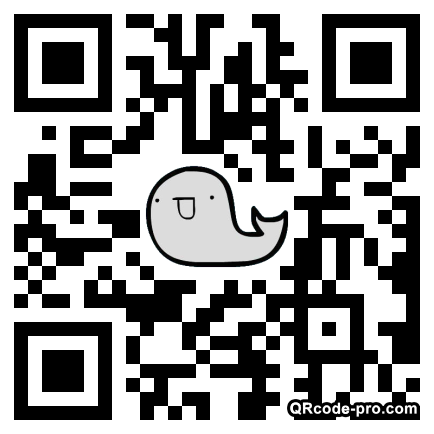 QR code with logo PlW0
