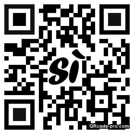 QR code with logo PpH0