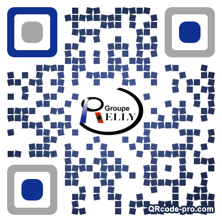 QR code with logo QWi0