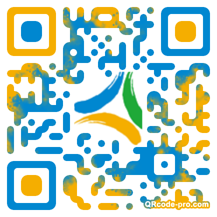 QR code with logo QbB0