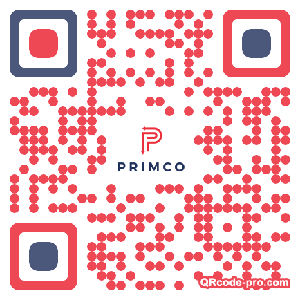 QR code with logo Qf90