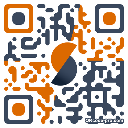 QR code with logo Qxp0