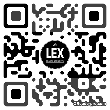 QR code with logo R2P0