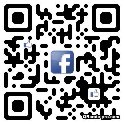 QR code with logo R400