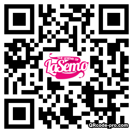 QR code with logo R5H0