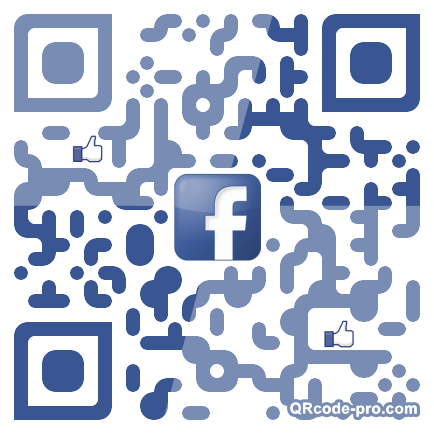 QR code with logo ROo0