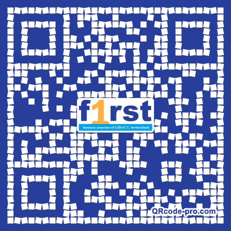 QR code with logo RRz0