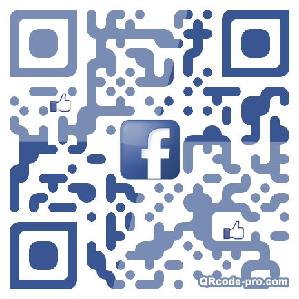 QR code with logo Rk90
