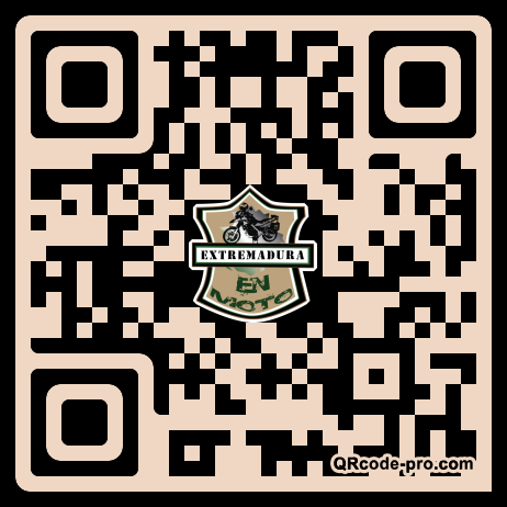 QR code with logo RqR0