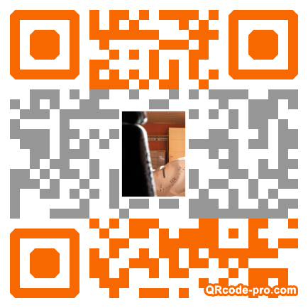 QR code with logo Rsh0