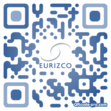 QR code with logo RtX0