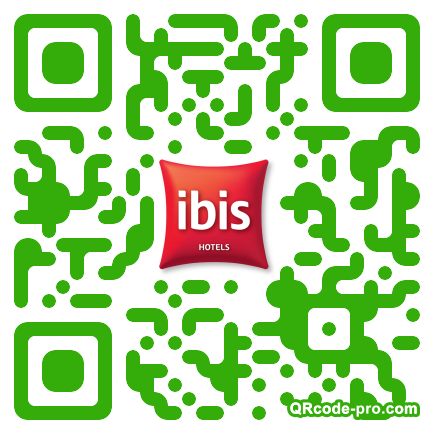 QR code with logo Rzy0