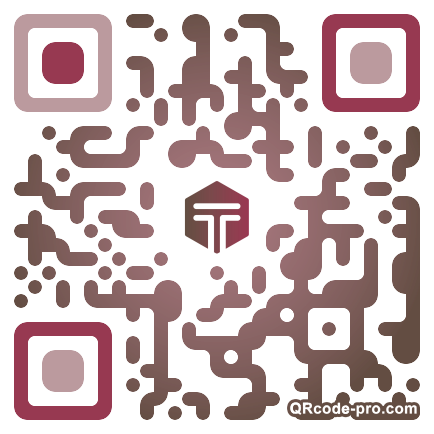 QR code with logo S8Z0