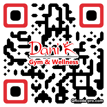 QR code with logo S9T0