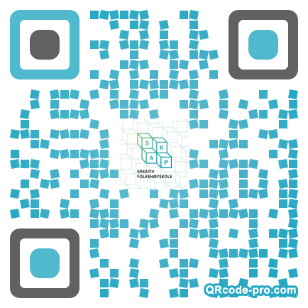 QR code with logo SLE0