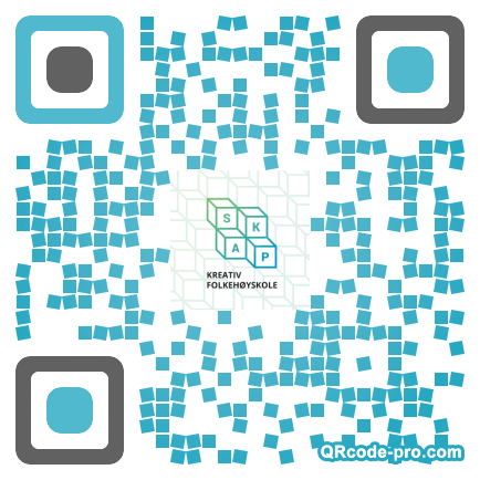 QR code with logo SLh0