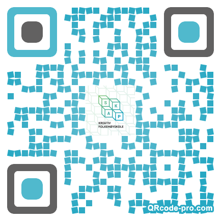 QR code with logo SMG0