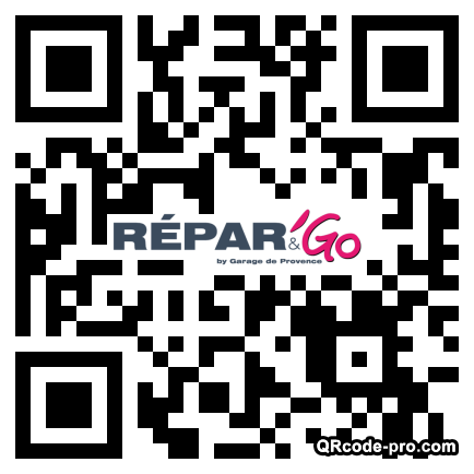 QR code with logo SMg0
